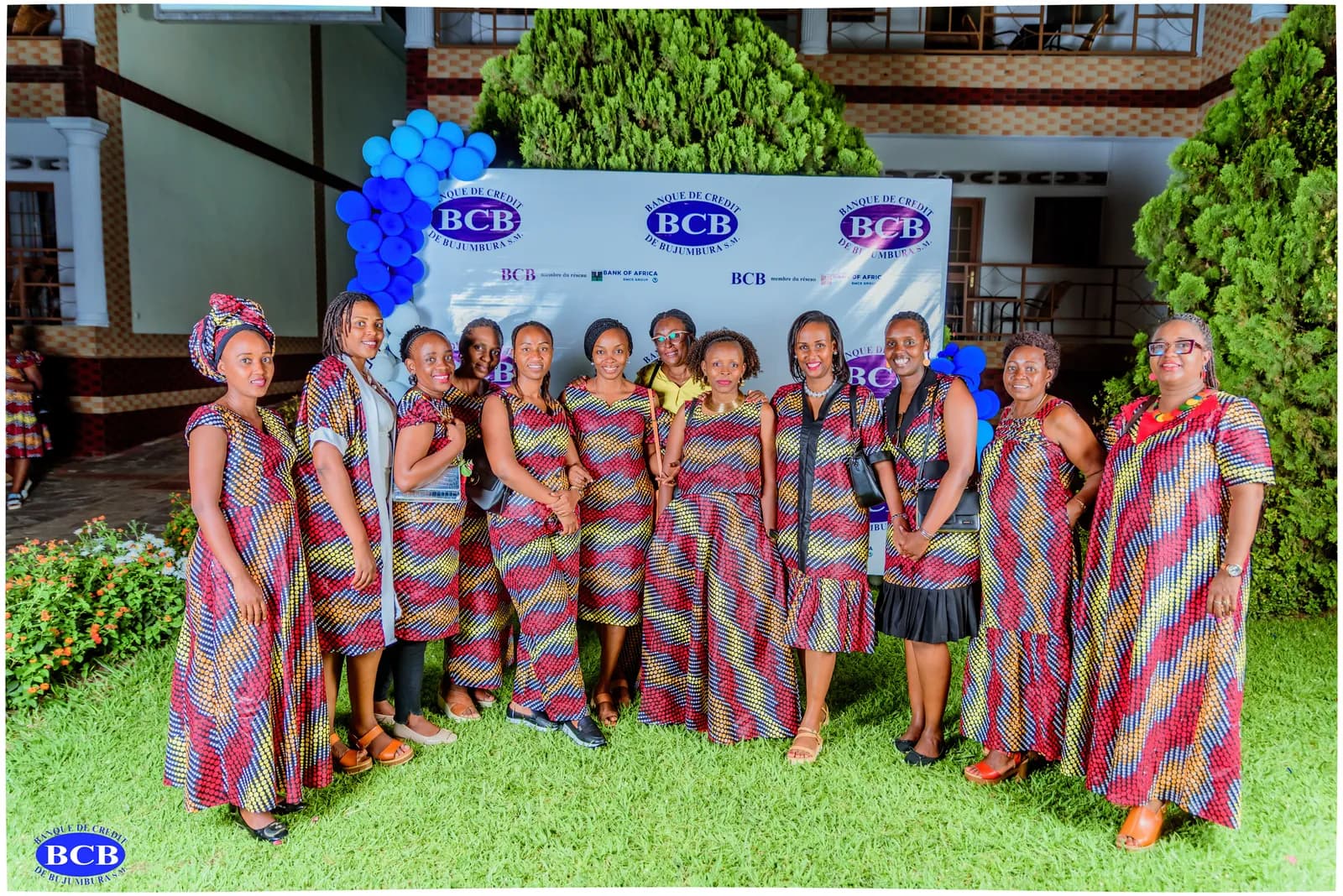 The women of BCB together at work