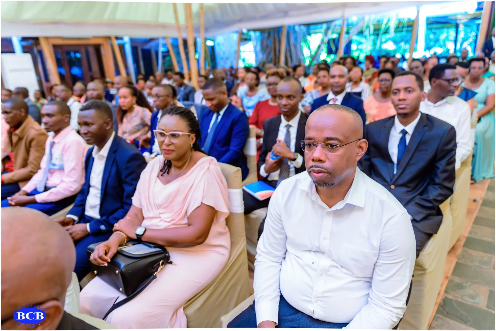 BCB staff and stakeholders gathered at the bank's General Assembly